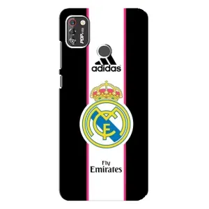 Чохол для TECNO POP 4 Pro з принтом (Лого Real Madrid)