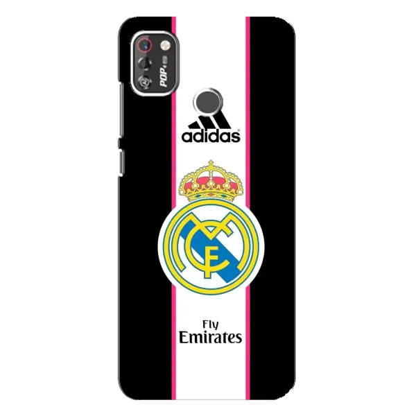 Чехол с принтом «Лого Real Madrid» для TECNO POP 4 Pro