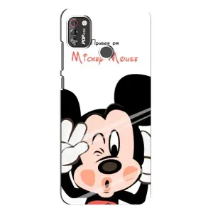 Эксклюзивный чехол для TECNO POP 4 Pro (AlphaPrint - Мультяшные)