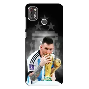Чохли для TECNO POP 4 Pro (Leo чемпіон) (AlphaPrint) (Мессі Чемпіон)