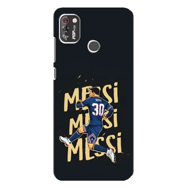 Чохол з принтом «Messi ПСЖ» для TECNO POP 4 Pro