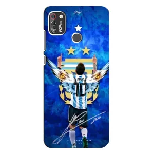 Чохли для TECNO POP 4 Pro (Leo чемпіон) (AlphaPrint) (Мессі збірна)