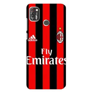Чохли для TECNO POP 4 Pro (VPrint) - Футбольні клуби (Milan)