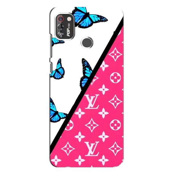 Чехол с принтом «Мода LV» для TECNO POP 4 Pro