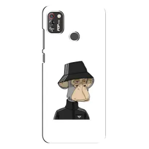 Чехлы с Обезьянами NFT для TECNO POP 4 Pro (AlphaPrint) (обезьяна NFT Adidas)