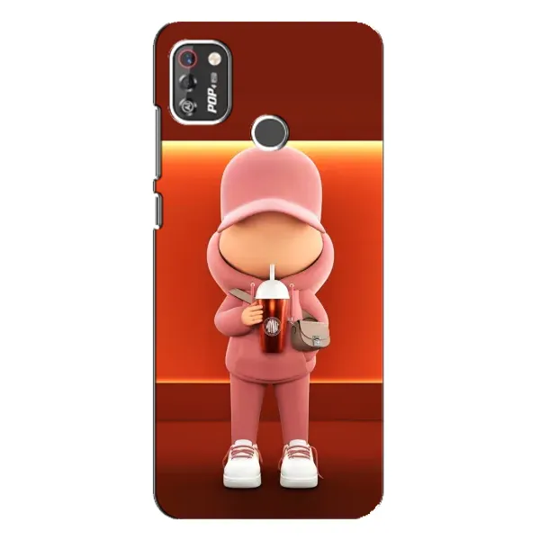 Чохол з принтом «З Кавою» для TECNO POP 4 Pro Чохол з принтом «З Кавою» для TECNO POP 4 Pro