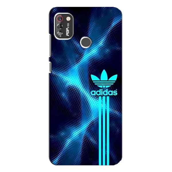 Чехол с принтом «Синий Адидас» для TECNO POP 4 Pro