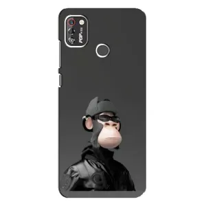 Чехлы с Обезьянами NFT для TECNO POP 4 Pro (AlphaPrint) (стильная обезьяна NFT)