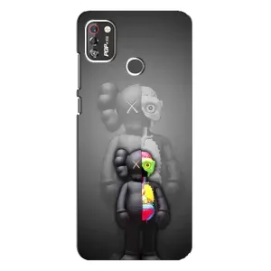 Чохли для TECNO POP 4 Pro - Bearbrick Louis Vuitton (PREMIUMPrint) (Тіло Bearbrick)