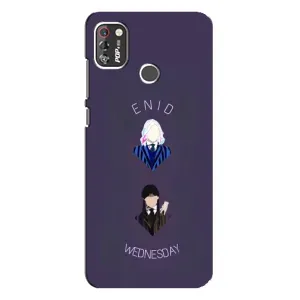 Чохли Венсдей на TECNO POP 4 Pro Уенсдей (AlphaPrint) (Венздей і подруга)