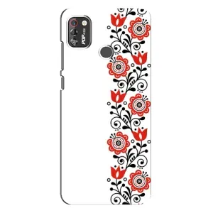 Чохол для Патріота України TECNO POP 4 Pro - (AlphaPrint) (Яскрава вишиванка)