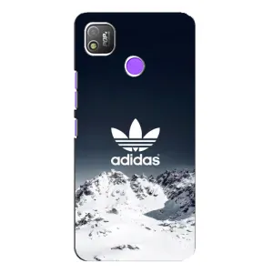 Чехлы Адидас для TECNO POP 4 (AlphaPrint) (Адидас в горах)
