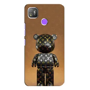 Чехлы для TECNO POP 4 - Bearbrick Louis Vuitton (PREMIUMPrint) (Bearbrick)