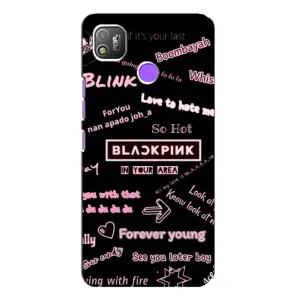 Чехол с музыкальной группой для TECNO POP 4 (BLACKPINK)