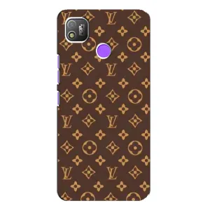Чехлы Луи Витон для TECNO POP 4 (AlphaPrint - LOUIS VUITTON) (фон LOUIS VUITTON)
