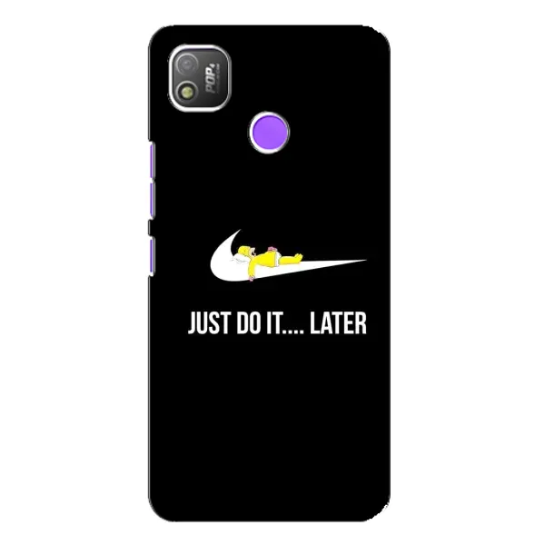 Чехол с принтом «Гомер Later» для TECNO POP 4