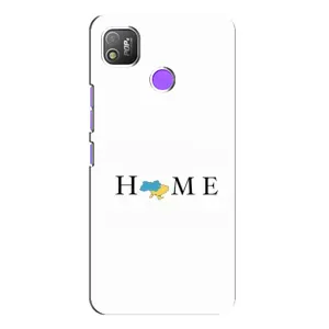 Чохол для Патріота України TECNO POP 4 - (AlphaPrint) (Home)