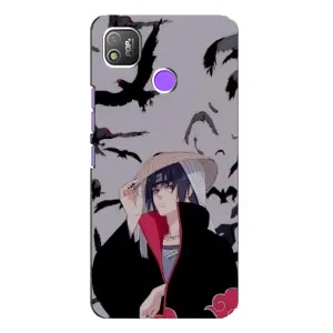 Анимешный чехол для TECNO POP 4 (Итачи Itachi)