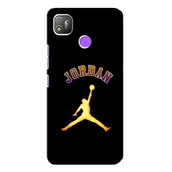 Чехол с принтом «Jordan Gold» для TECNO POP 4 Чехол с принтом «Jordan Gold» для TECNO POP 4