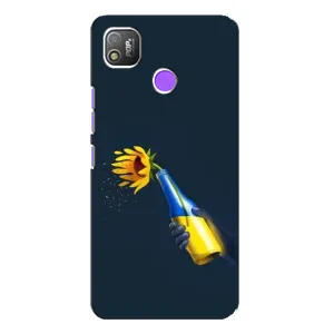 Чохол для Патріота України TECNO POP 4 - (AlphaPrint) (Коктель молотова)
