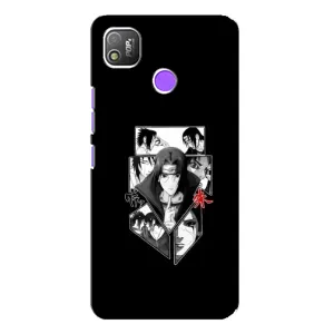 Чехлы на тему: Итачи Учиха для TECNO POP 4 (AlphaPrint) (коллаж Итачи)