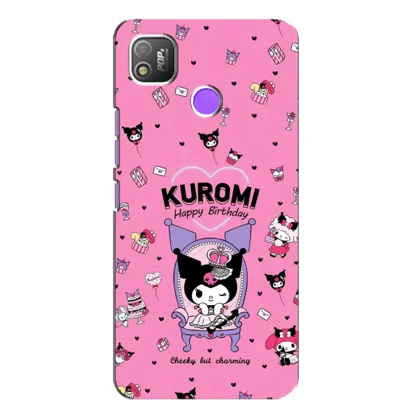 Чехол с принтом «KUROMI» для TECNO POP 4