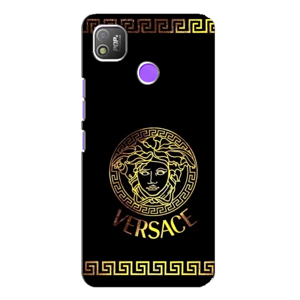 Чехол с принтом «Logo Versace» для TECNO POP 4