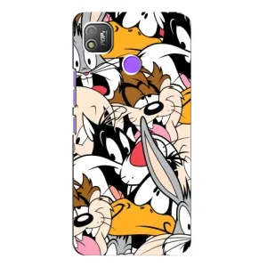 Популярные Чехлы с картинками для Техно Поп 4 (Looney Tunes)