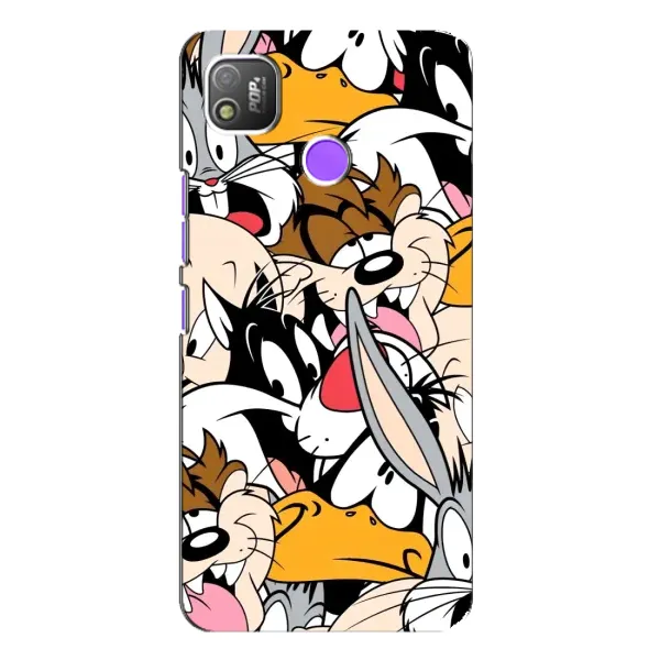 Чехол с принтом «Looney Tunes» для TECNO POP 4