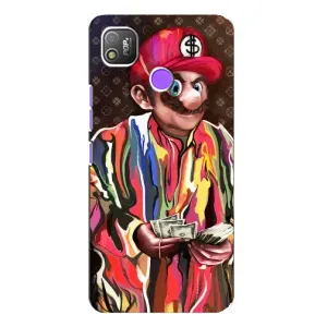 Брендновые Чехлы для TECNO POP 4 - (PREMIUMPrint) (Mario LV)