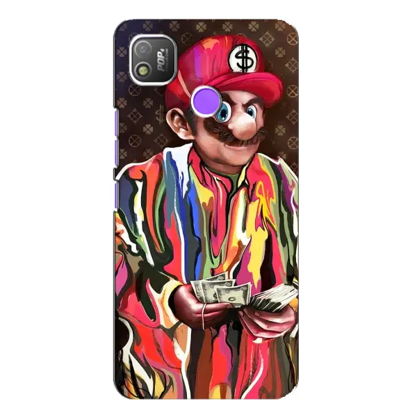 Чехол с принтом «Mario LV» для TECNO POP 4