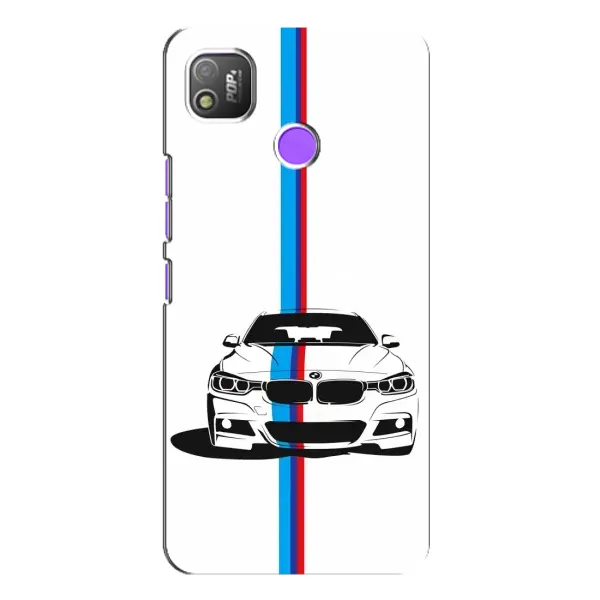 Чехол с принтом «Машина БМВ» для TECNO POP 4