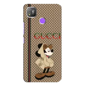 Чехлы ГУЧЧИ для Техно Поп 4 (AlphaPrint) (Mickey GUCCI)