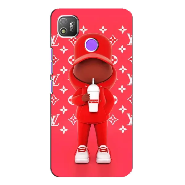 Чехол с принтом «Модный стиль» для TECNO POP 4