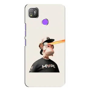Чехлы с Обезьянами NFT для TECNO POP 4 (AlphaPrint) (обезьяна NFT в очках)