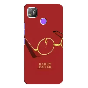 Чехлы с Гарри Поттером для TECNO POP 4 (AlphaPrint) (очки Гарри)