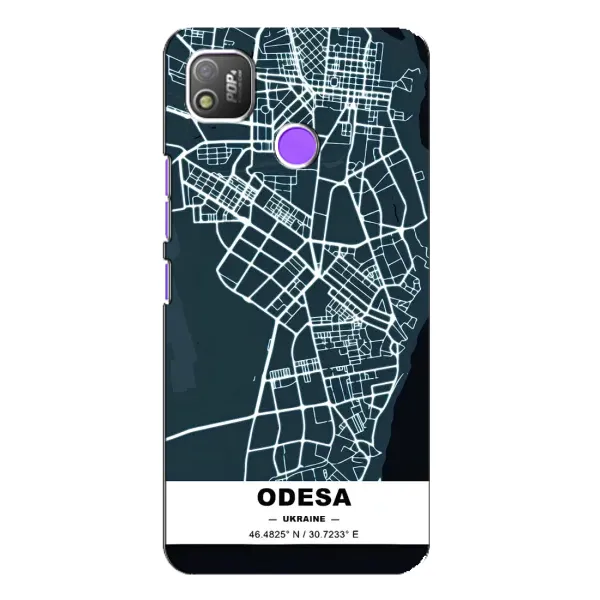 Чехол с принтом «Одесса» для TECNO POP 4