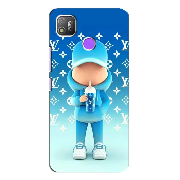 Чехол с принтом «Парень LV» для TECNO POP 4