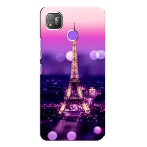 Чехол Эйфелева Башня для TECNO POP 4 - (AlphaPrint) (Париж Башня)