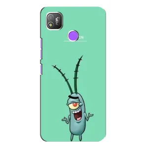Чохол з принтом «Персонаж Планктон» для TECNO POP 4