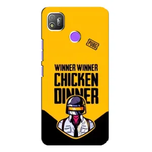 Чехол PUBG для Техно Поп 4 (AlphaPrint) (Pubg шлем)