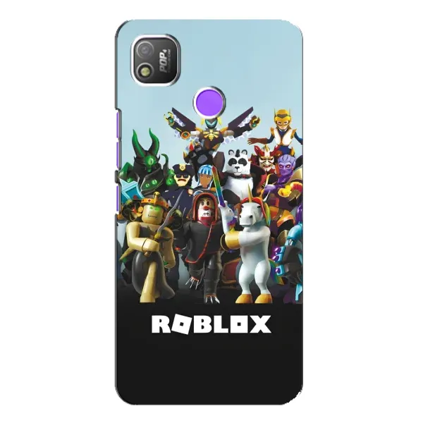 Чехол с принтом «ROBLEX» для TECNO POP 4