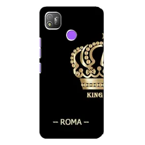 Чехлы для TECNO POP 4 (VPrint) - Футбольные клубы (Roma)