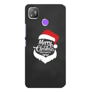 Рождественские Чехлы для TECNO POP 4 (VPrint) (Санта Крисмас)