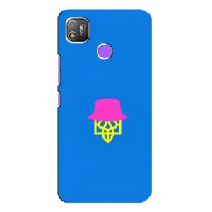 Чохли для TECNO POP 4 Укр. Символіка (AlphaPrint) (Шапка на гербу)