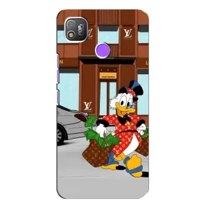 Чехлы для TECNO POP 4 - Скрудж МакДак Louis Vuitton (PREMIUMPrint) (Скрудж ЛВ)