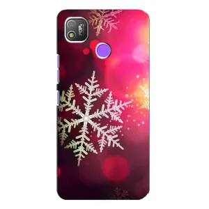 Чехол с принтом «Снежинка» для TECNO POP 4