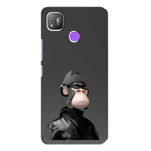 Чехлы с Обезьянами NFT для TECNO POP 4 (AlphaPrint) (стильная обезьяна NFT)