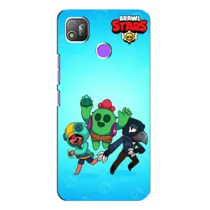 Чехлы Brawl Stars для TECNO POP 4 (AlphaPrint) (Трио героев)