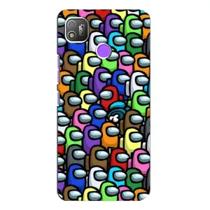 Чехол Амонг Ас для TECNO POP 4 (AlphaPrint)